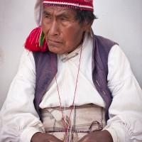 Quechua man, Peru